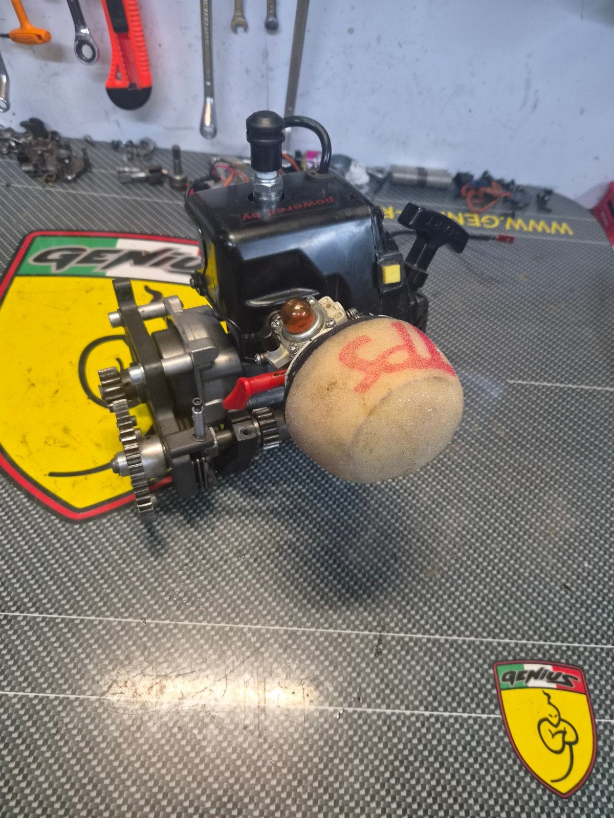 zenoah 23 cc, Ophalen of Verzenden, Overige schalen, Benzine, Auto offroad