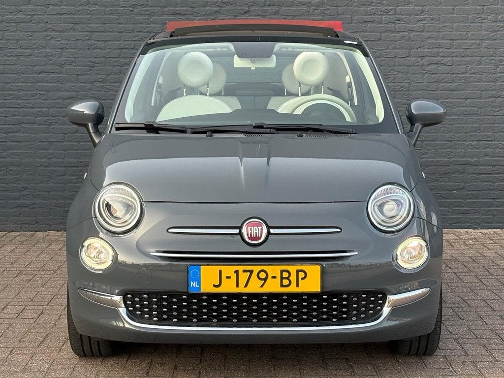 Fiat 500C 70 pk Hybrid Cabrio Lounge | Apple Carplay / Andro, Stof, Cabriolet, 4 stoelen, Origineel Nederlands