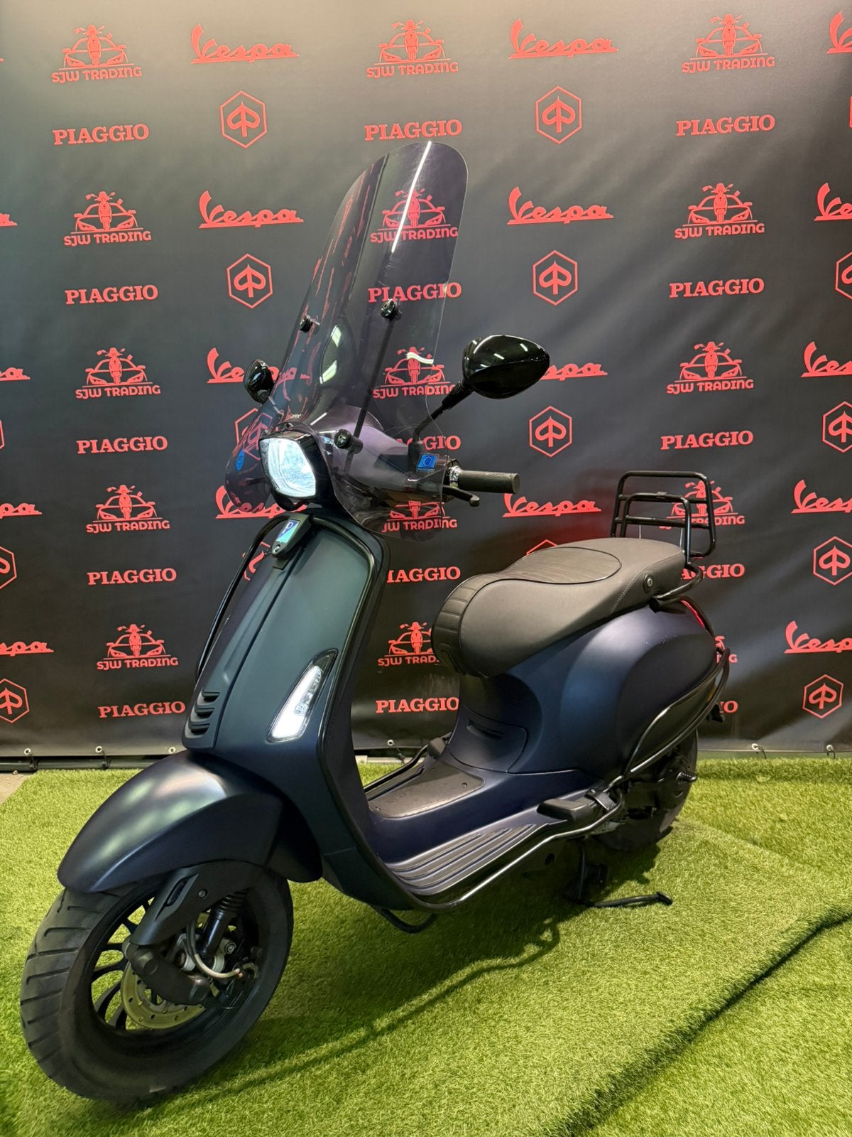 Vespa Sprint 2015 Snor/Brom! Opaco Blue / Led Verlichting!, Ophalen of Verzenden, Benzine
