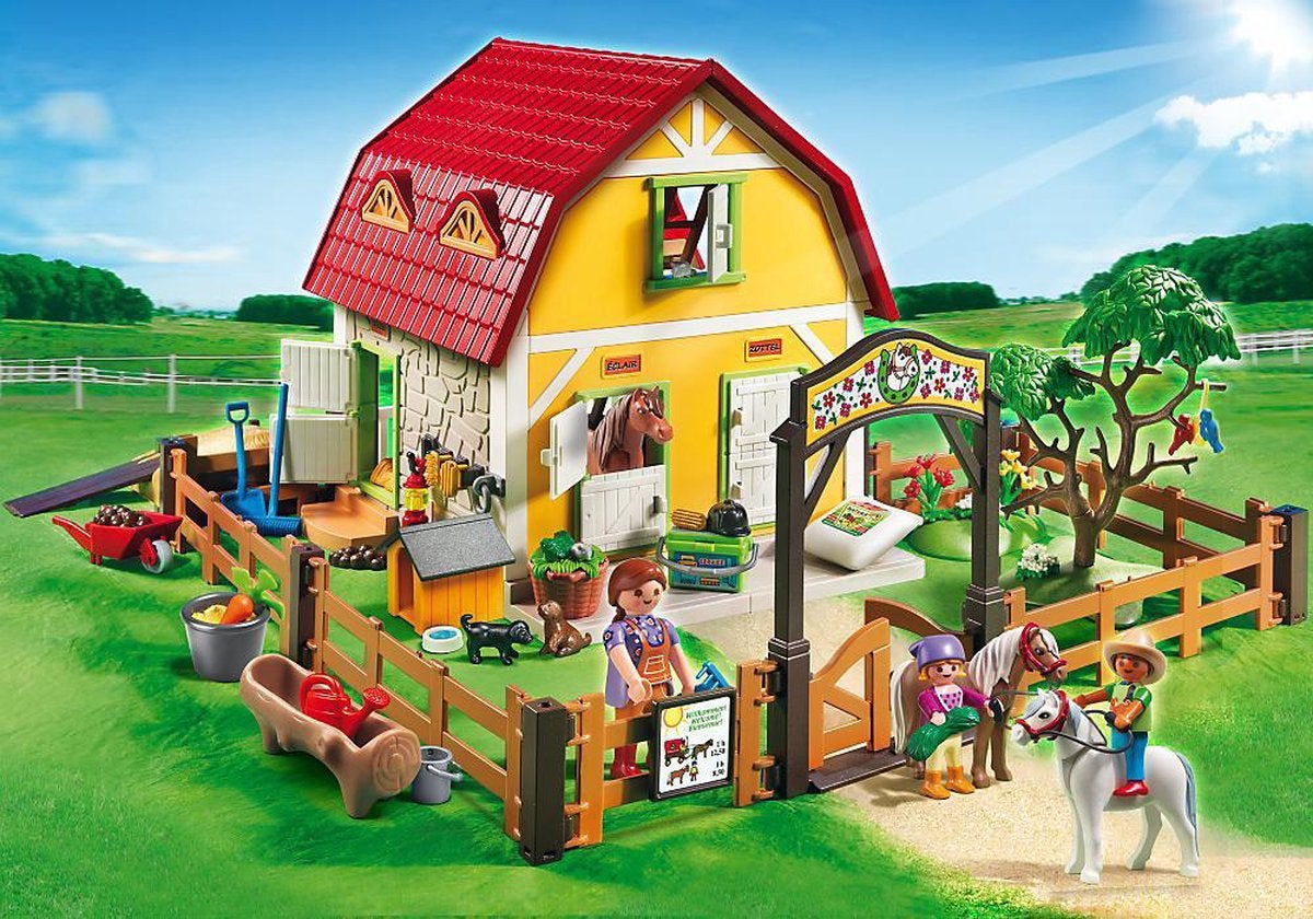 Playmobil Ponyranch, Ophalen of Verzenden, Gebruikt
