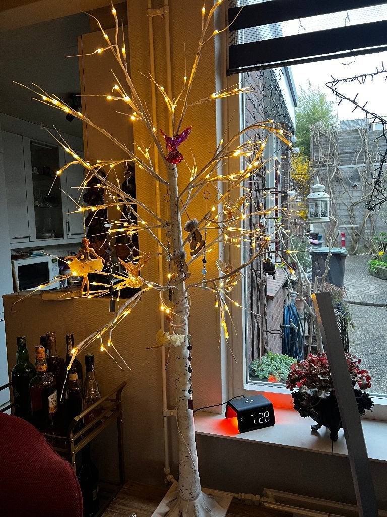 decoratieve kerstboom, Ophalen, Zo goed als nieuw