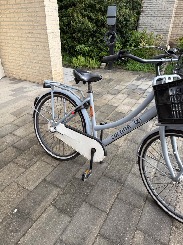 Cortina U4 meidenfiets 26inch, Terugtraprem, Gebruikt, Versnellingen, Ophalen