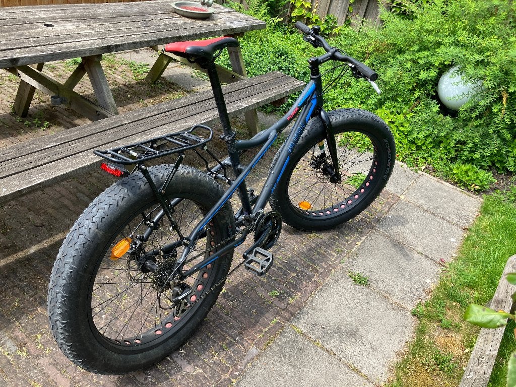 Puch fatbike strandfiets 24 speed, Fietsen en Brommers, Fietsen | Mountainbikes en ATB, Gebruikt, Overige merken, Minder dan 45 cm