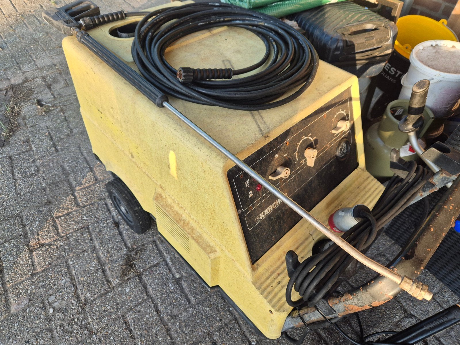 Karcher hds 550c warmwater hogedrukspuit, Ophalen, Elektrisch