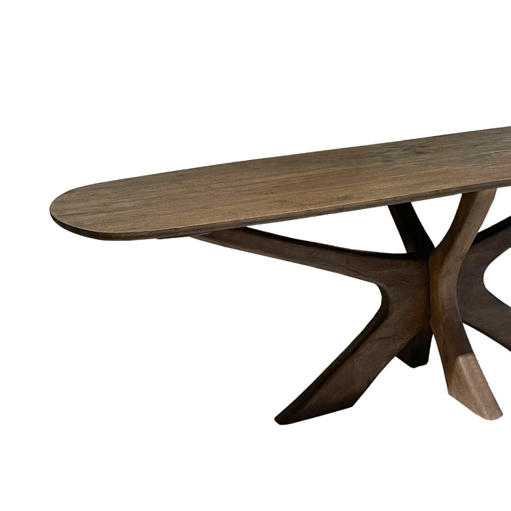 Eettafel Brix Montreaux Brown 250cm, Ophalen, Maxi Living, City Plaza 67, 3431 HA Nieuwegein, 200 cm of meer