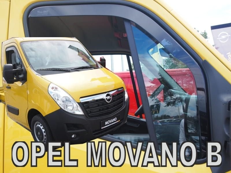 Opel Movano donkere zijwindschermen raamspoilers visors, Ophalen of Verzenden, Nieuw