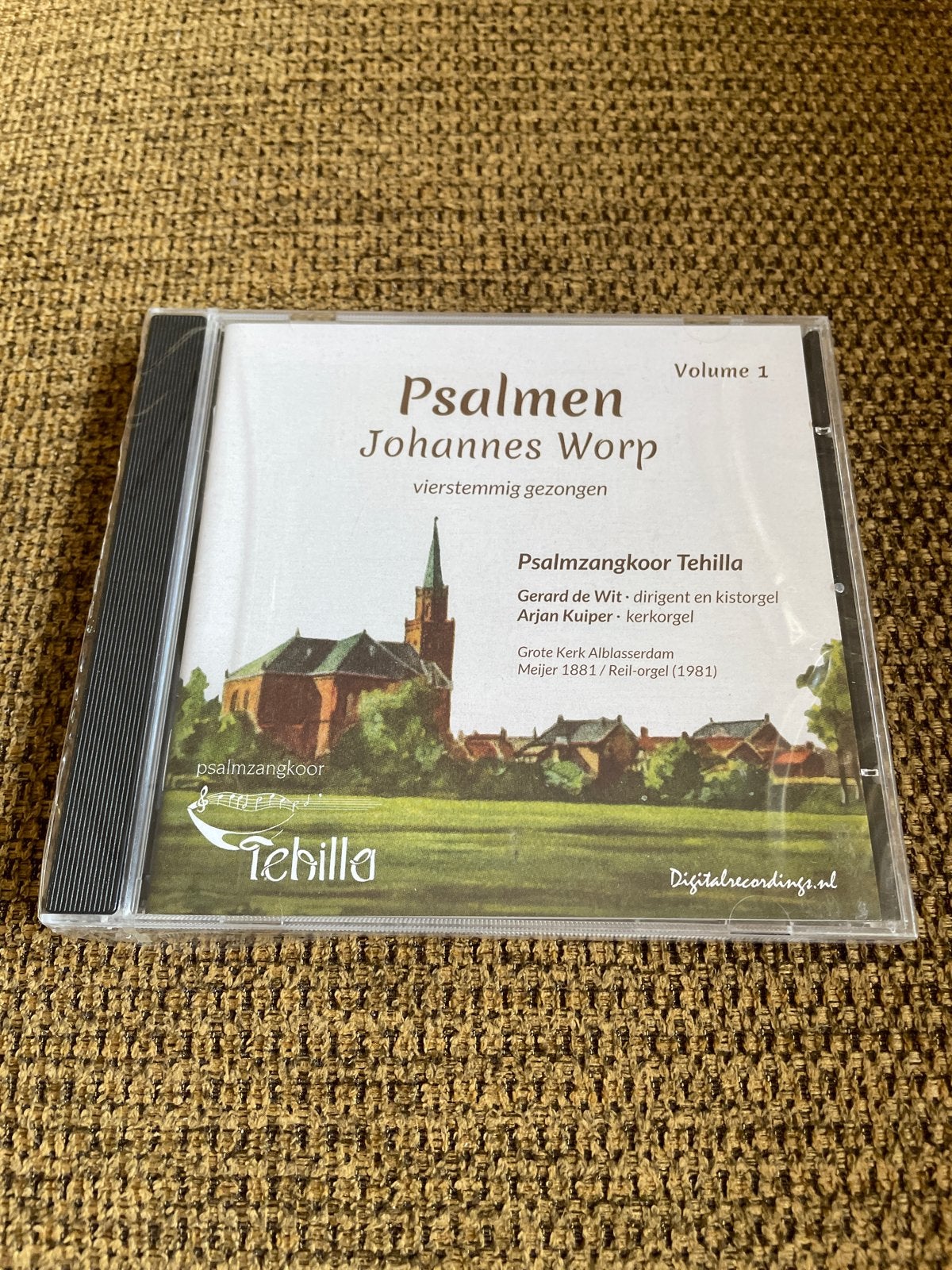 Psalmen Johannes Worp - Vierstemmig gezongen (Volume 1), Koren of Klassiek, Ophalen of Verzenden, Nieuw in verpakking, Inclusief doosje