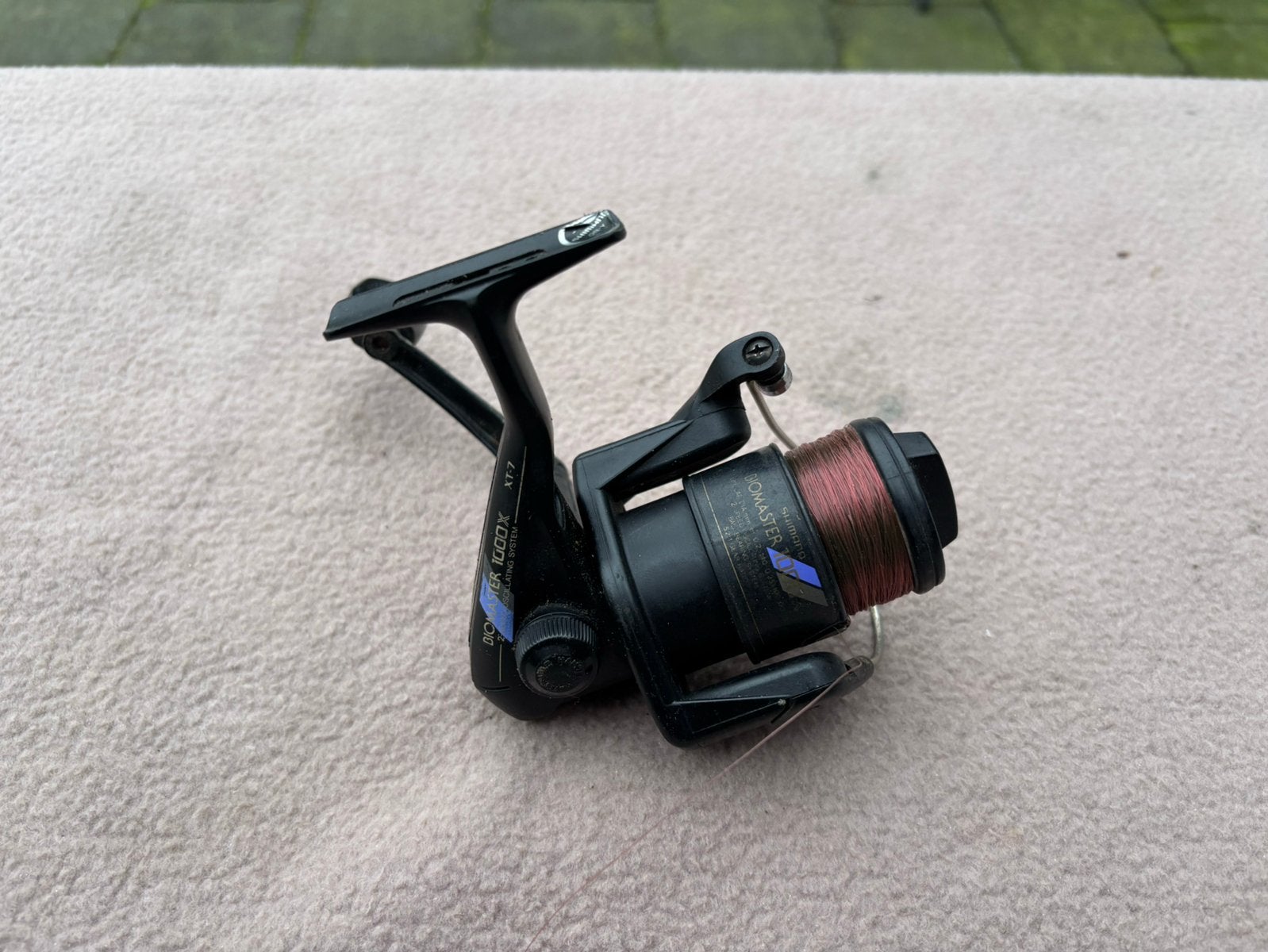 Shimano biomaster 1000x molen / spinmolen, Ophalen of Verzenden, Gebruikt, Molen
