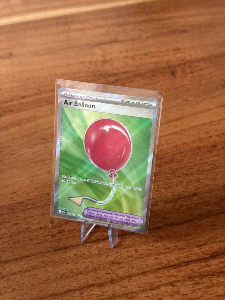 Air Balloon Trainer Kaart (MEG 166), Ophalen of Verzenden, Nieuw, Losse kaart, Foil
