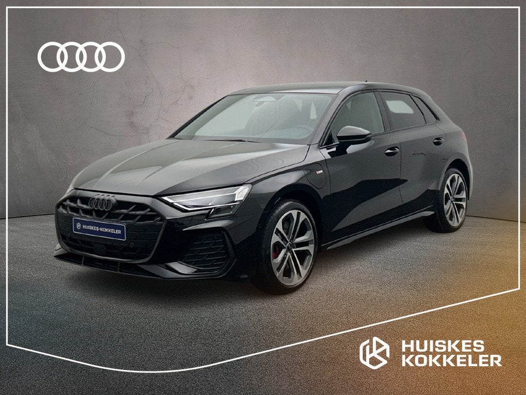 Audi A3 Sportback, Auto's, 1498 cc, Euro 6, 4 cilinders, Zwart
