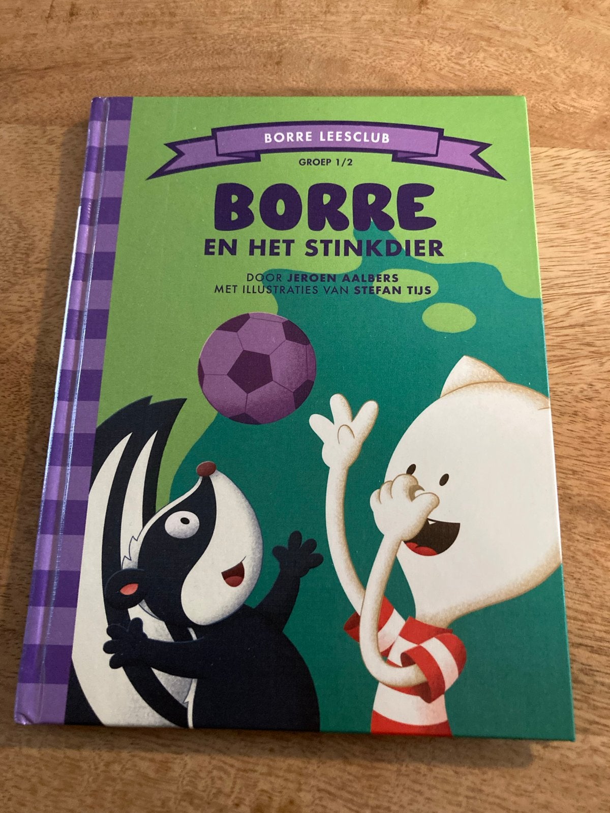 Borre en het Stinkdier - Borre Leesclub Groep 1/2, Boeken, Ophalen of Verzenden, Zo goed als nieuw, Fictie algemeen
