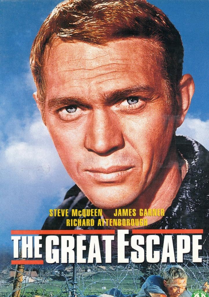 The Great Escape - John Sturges ( Steve Mcqueen ), 1960 tot 1980, Ophalen of Verzenden, Zo goed als nieuw, Actie en Avontuur