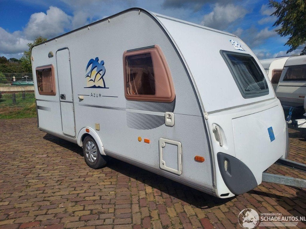 Knaus Azur 450 FU bj 2006 Mover en Tent lichte hagel dak, Mover, Bedrijf, Treinzit, 4 tot 5 meter