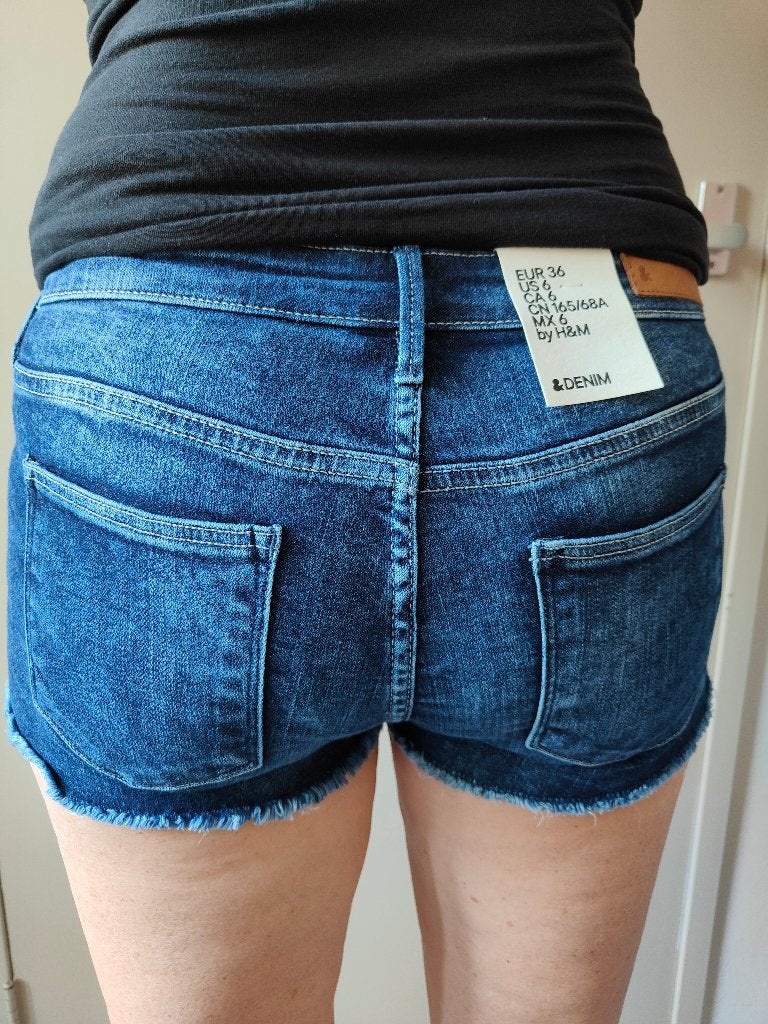skinny jeans hotpants spijkerbroek korte broek nieuw maat 38, Maat 38/40 (M), Kort, Blauw, WE