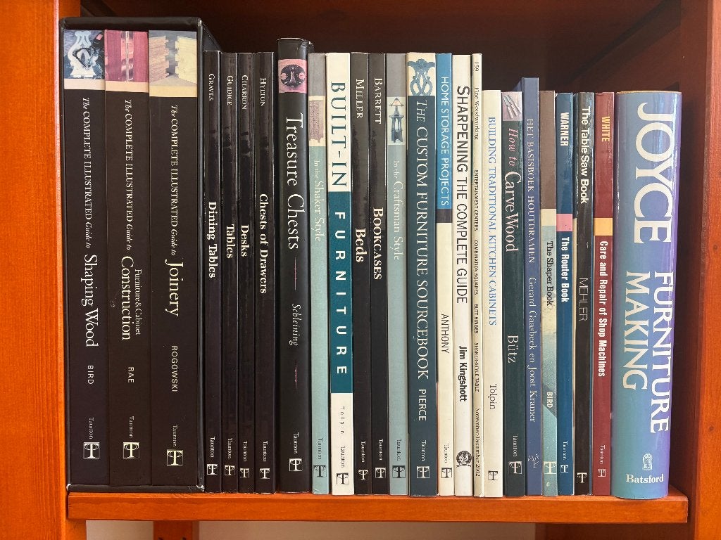 20 woodworking books: Taunton Press, Ernest Joyce, Ophalen, Nieuw