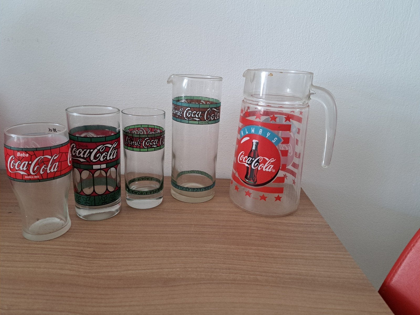 Cola, Ophalen, Zo goed als nieuw, Frisdrankglas