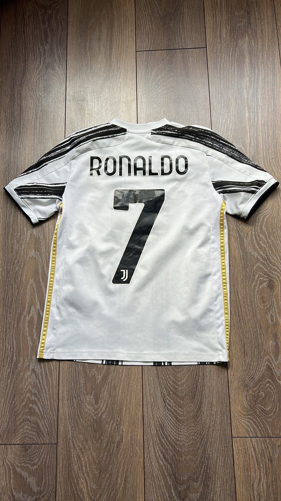 Origineel Adidas Juventus Ronaldo Thuisshirt Maat 164, Maat XS of kleiner, Ophalen of Verzenden, Nieuw, Shirt