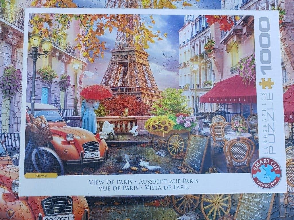 Eurographics puzzel, Ophalen of Verzenden, 500 t/m 1500 stukjes, Zo goed als nieuw, Legpuzzel