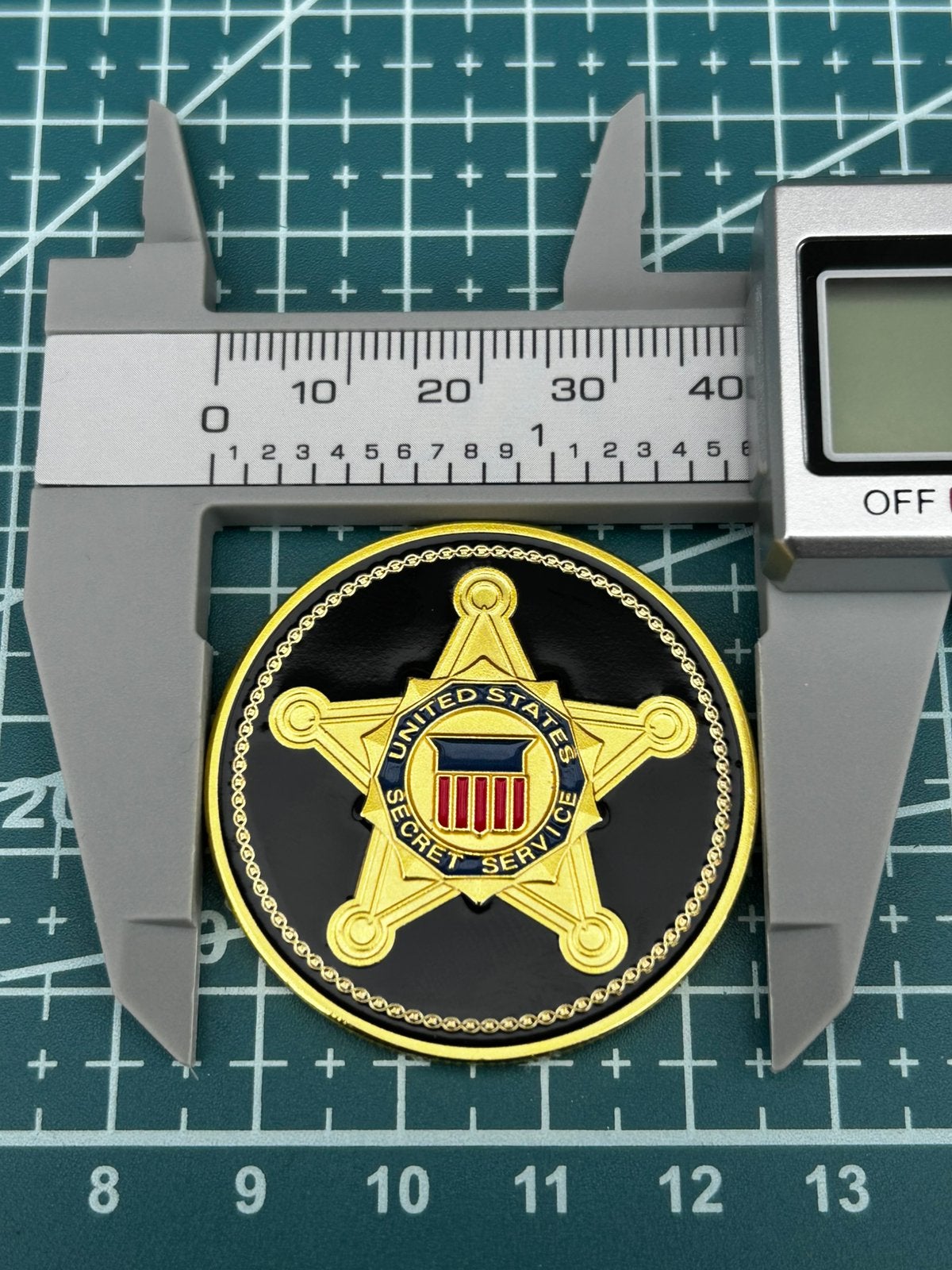 US Secret Service Challenge Coin President USA, Verzenden, Overige soorten, Amerika, Embleem of Badge