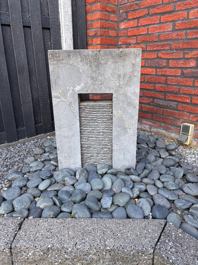 Waterfontein tuin, Ophalen, Gebruikt, Beton, Waterornament