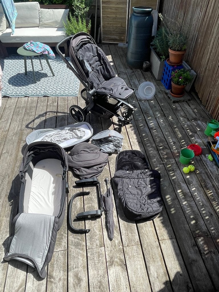 Joolz Hub+, Kinderen en Baby's, Kinderwagens en Combinaties, Gebruikt, Verstelbare duwstang, Combiwagen, Ophalen