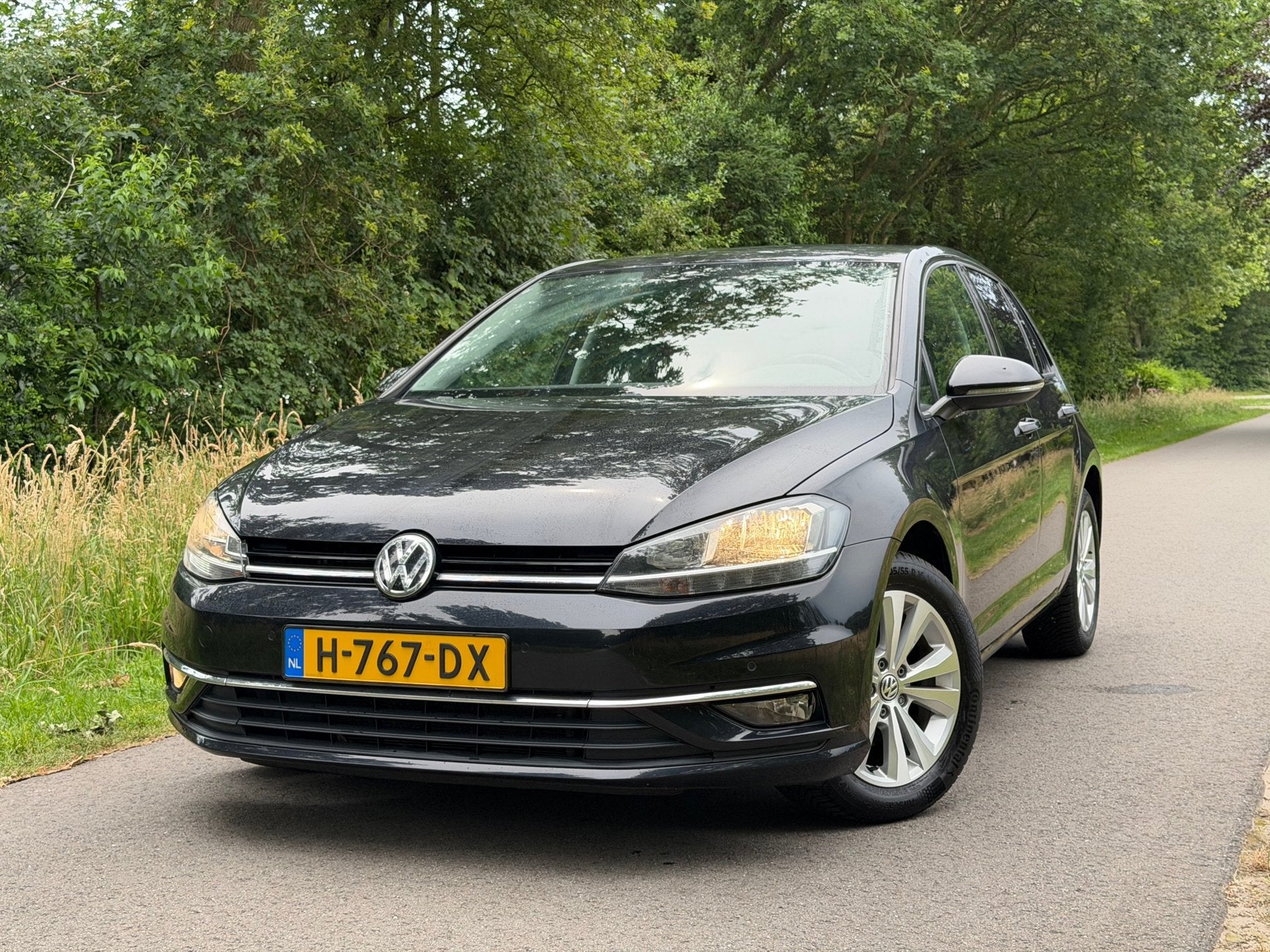 Volkswagen Golf 1.0 TSI Comfortline | Adaptief Cruise + Airc, Stof, Gebruikt, Origineel Nederlands, Bedrijf