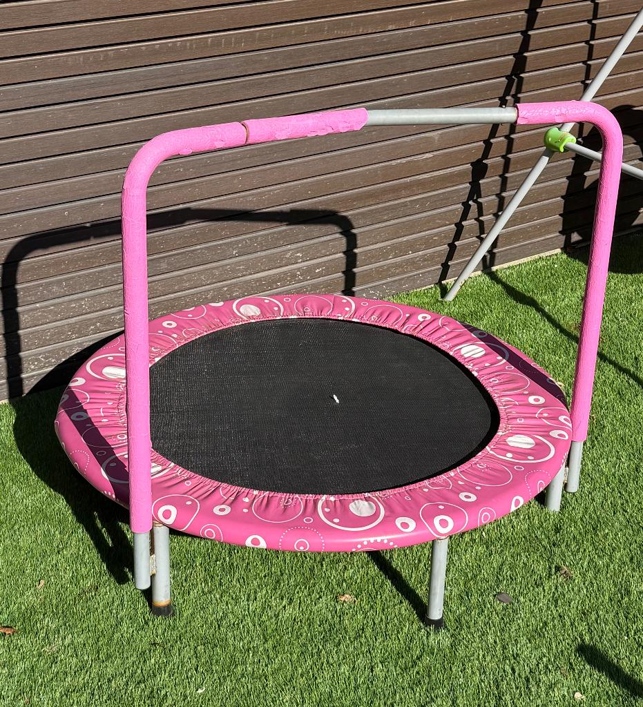 Kindertrampoline, Ophalen, Gebruikt
