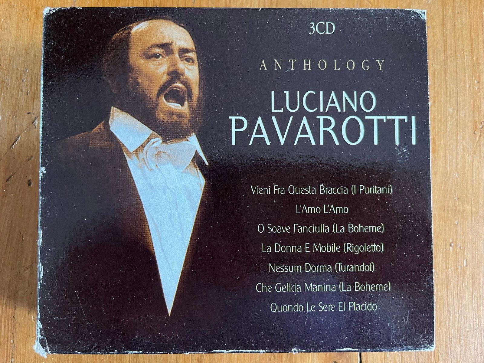 Luciano Pavarotti - Anthology (3CD Boxset), Ophalen of Verzenden, Gebruikt, Boxset, Opera of Operette