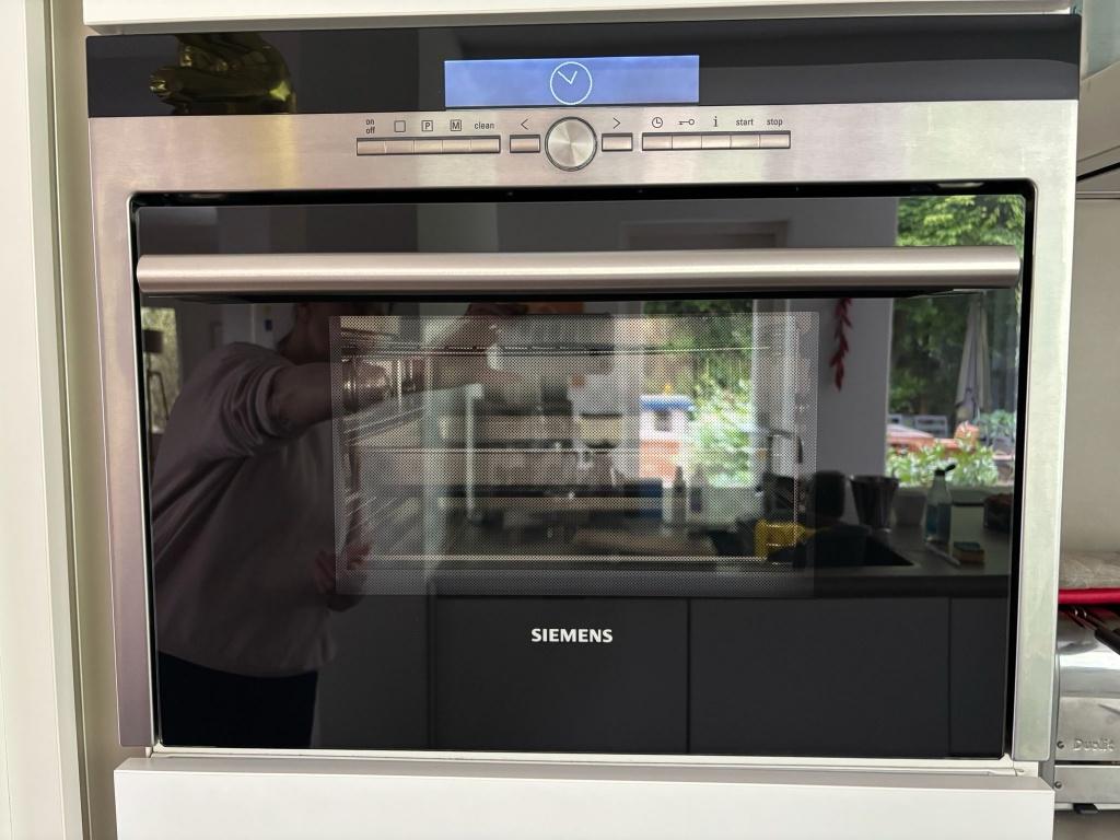Siemens inbouw stoomoven, Witgoed en Apparatuur, Ophalen, 45 tot 50 cm, Siemens, Inbouw