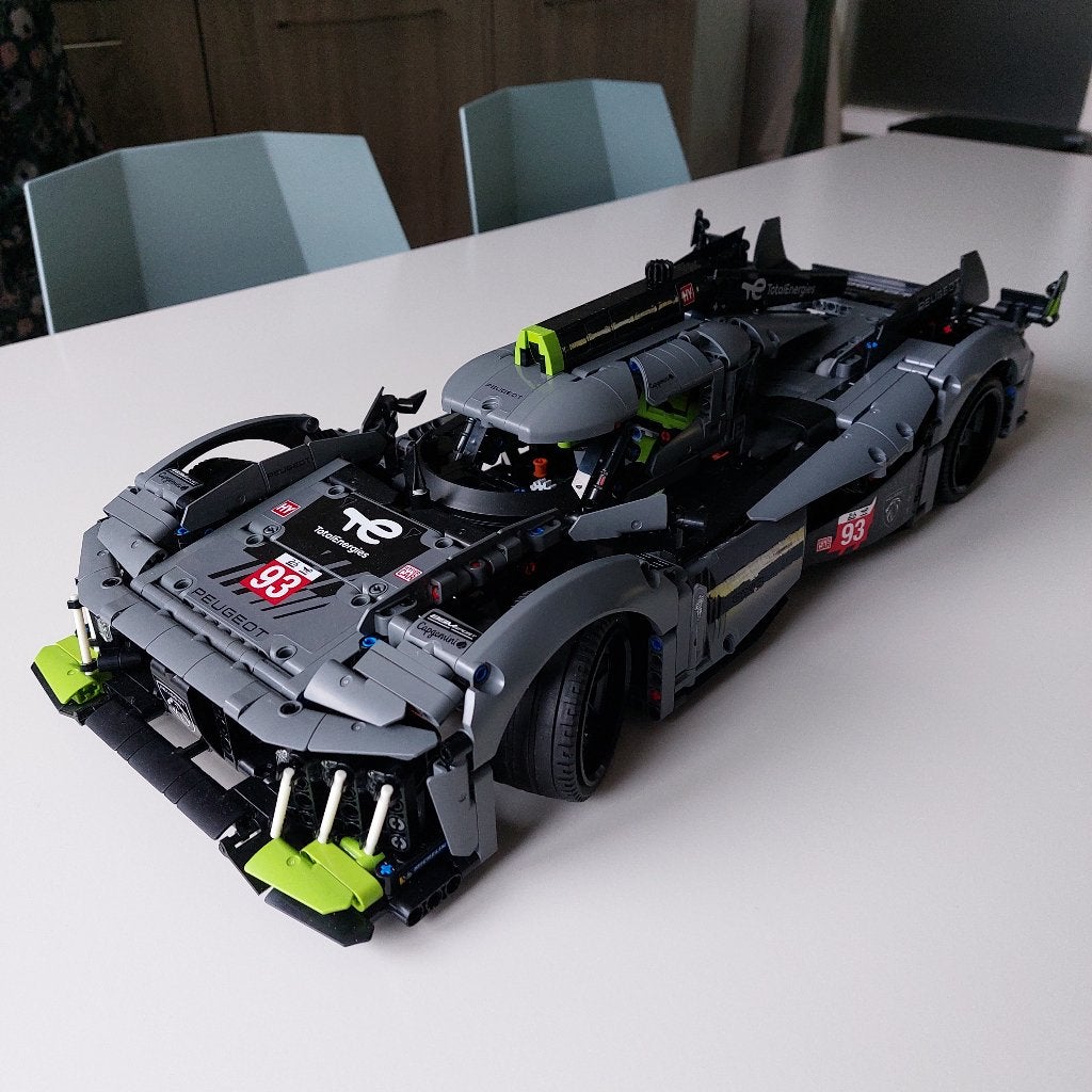 technic Lego 42156 Peugeot 9x8 24H Le Mans Hybrid Hypercar, Lego, Ophalen of Verzenden, Zo goed als nieuw, Technic