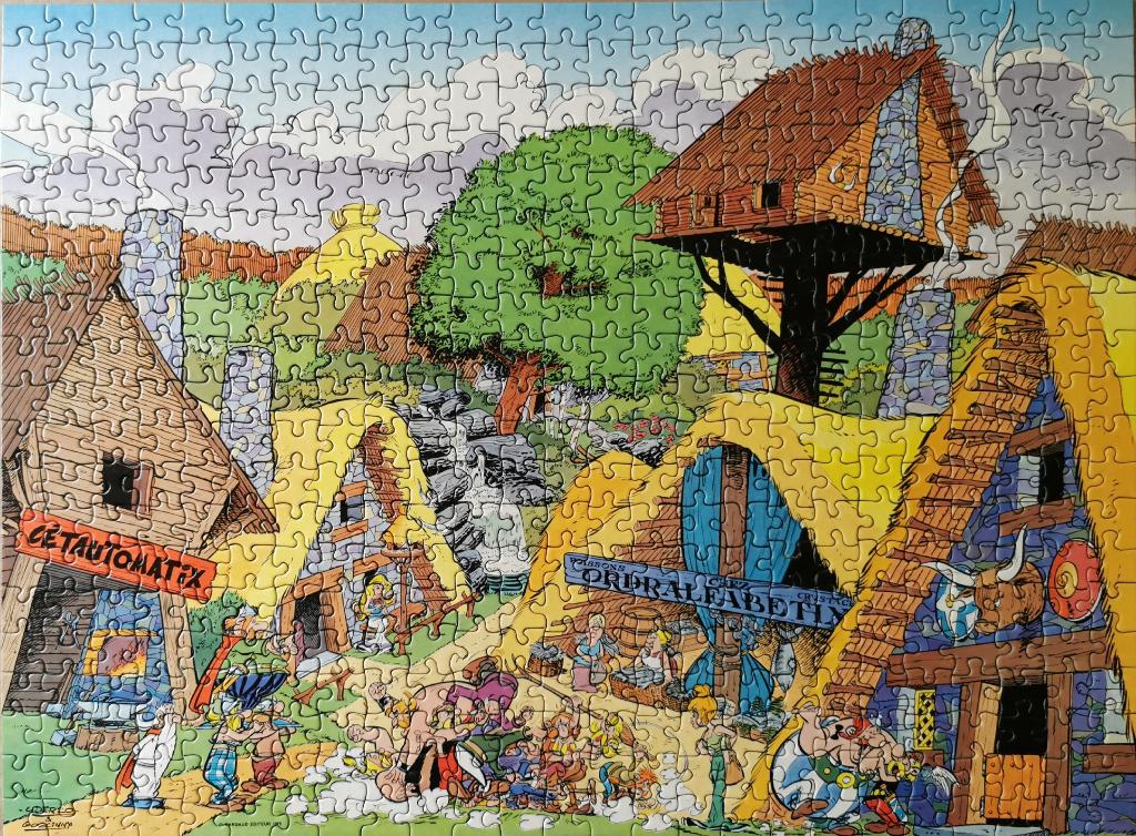 Dargaud puzzle – Asterix – 500 stukjes, Ophalen of Verzenden, 500 t/m 1500 stukjes, Zo goed als nieuw, Legpuzzel