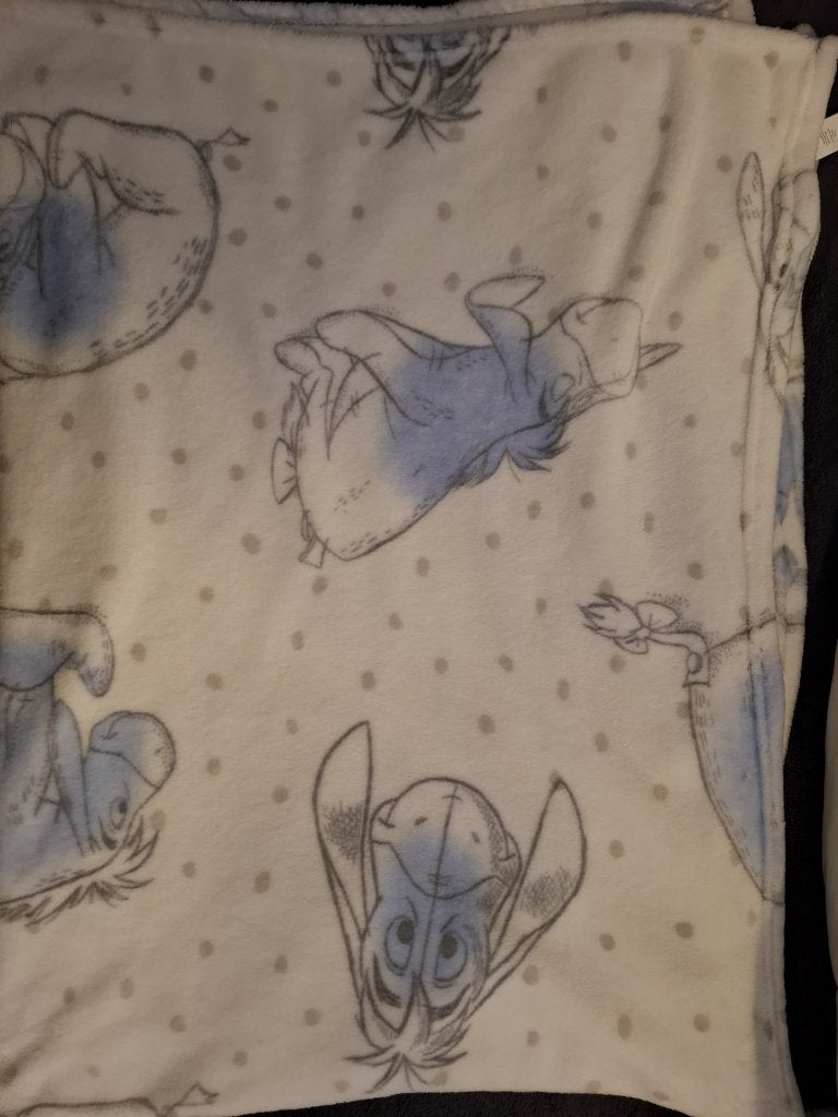 deken eeyore, Verzamelen, Ophalen of Verzenden, Winnie de Poeh of vrienden, Zo goed als nieuw, Kleding of Textiel