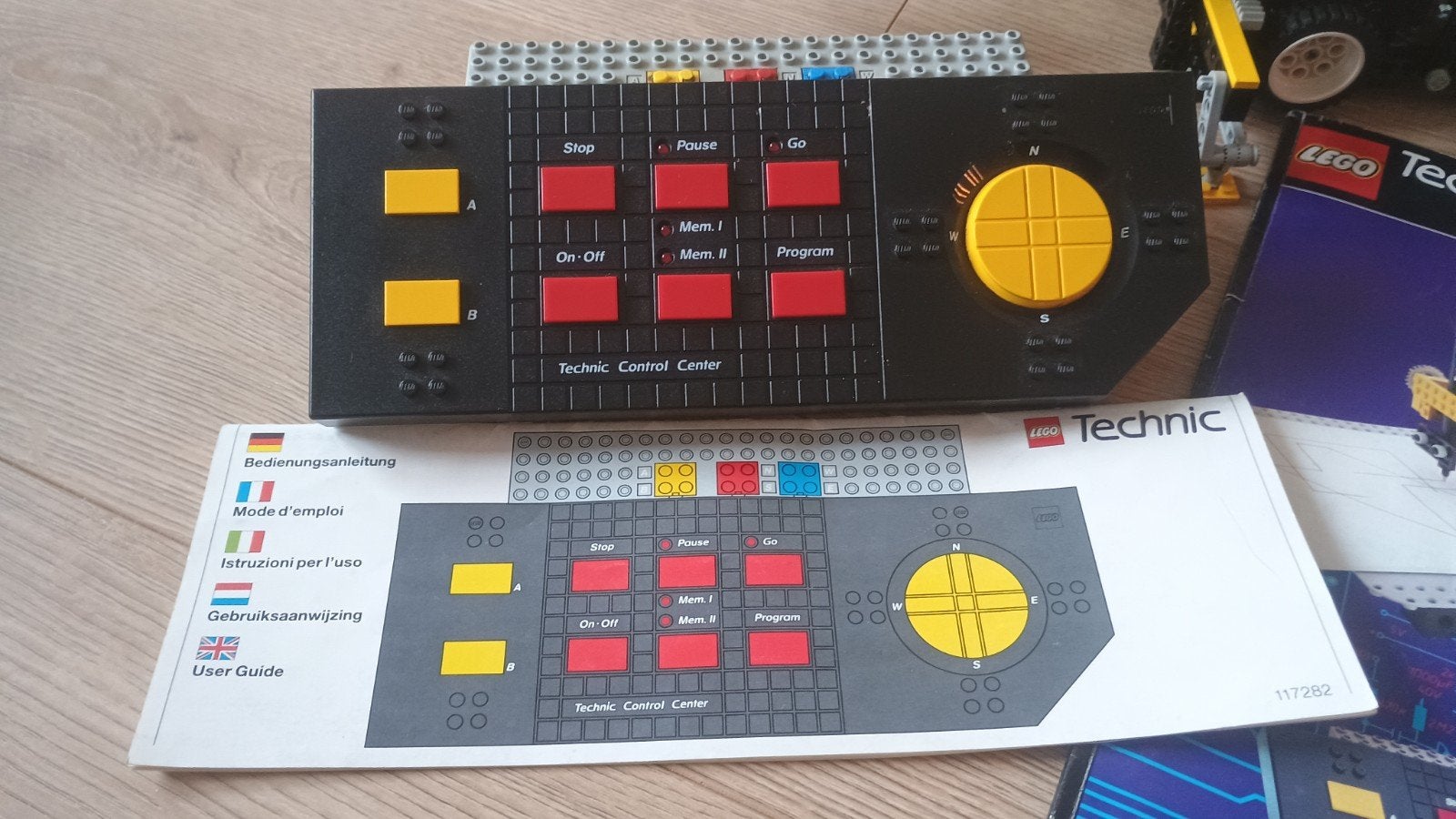 Lego Technic 8094 Control Center (bj 1990) 100% compleet!, Lego, Ophalen of Verzenden, Zo goed als nieuw, Technic