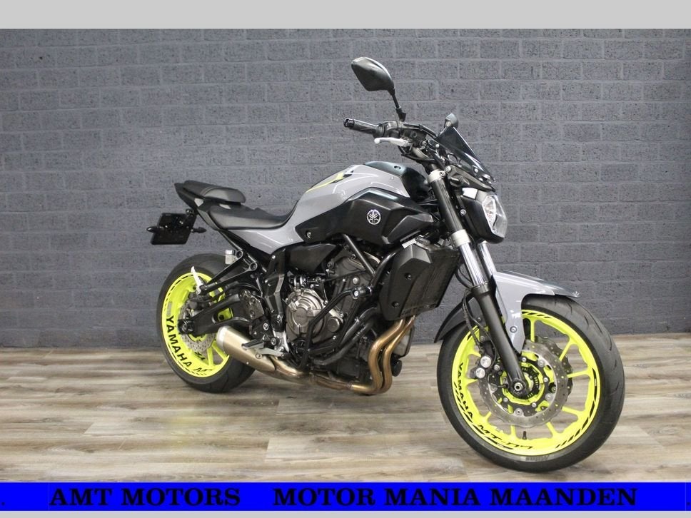 YAMAHA MT 07 ABS (bj 2016) 32,802 km NARDO GREY 35KW A2 gesc, Motoren, Motoren | Yamaha, 2 cilinders, Bedrijf, Onbekend, YAMAHA