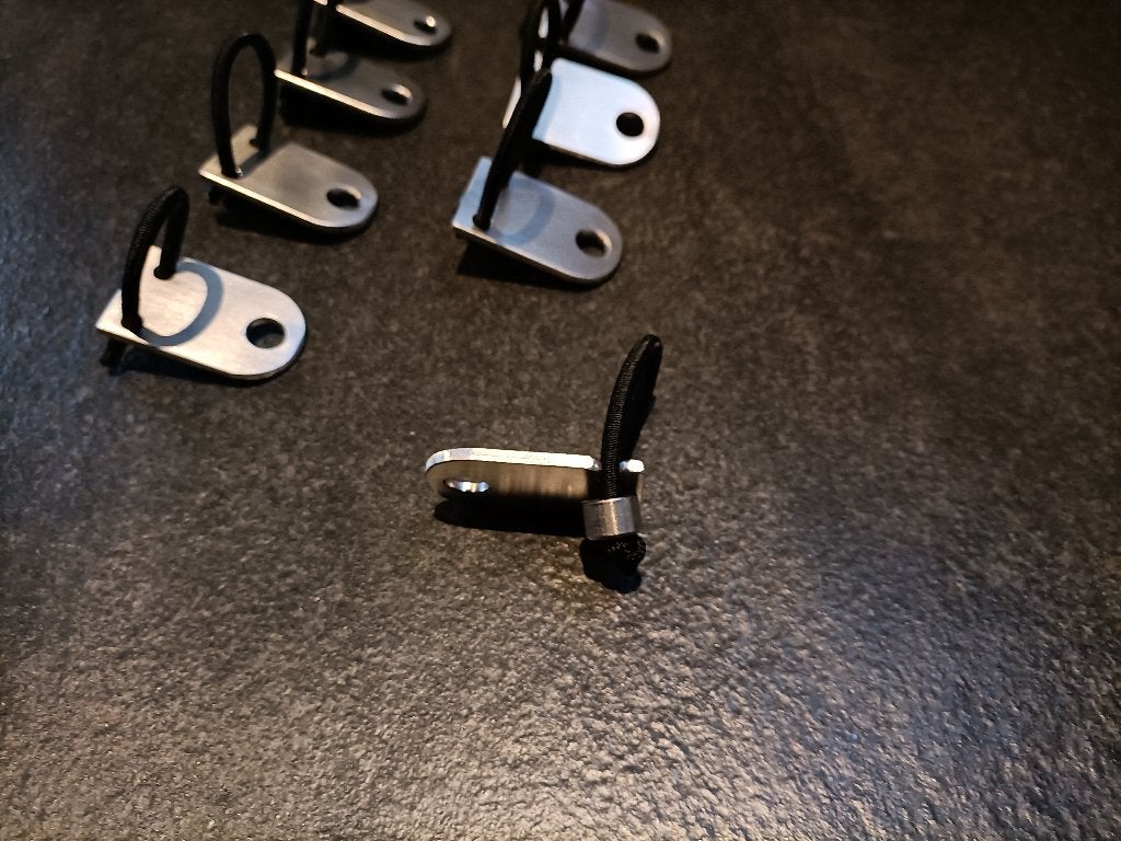 Nieuw rvs rod locks, vis niet meer zonder !!, Ophalen of Verzenden, Nieuw, Overige typen