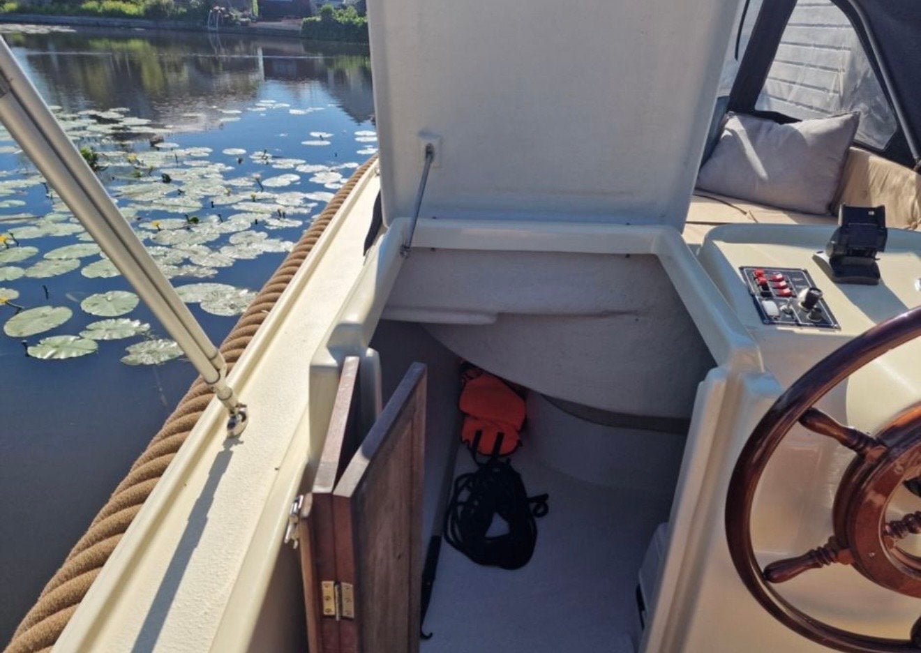 Oudhuijzer 620 sloep met 15 pk Yamaha (2009) - Loosdrecht, Watersport en Boten, Ophalen, Gebruikt, Rondzit, Oud Huijzer