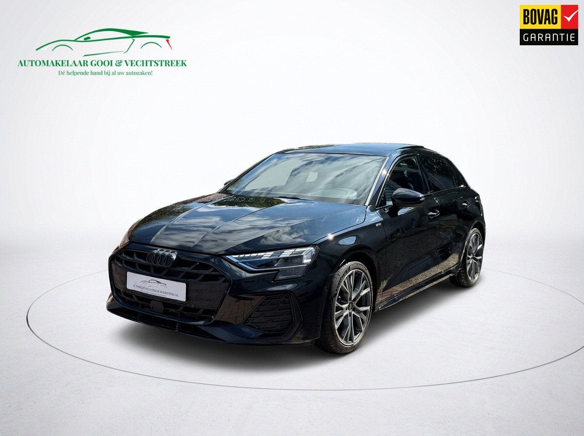 Audi A3 Sportback 35 TFSI S edition S-line - Panorama - Sono, Auto's, Audi, 12 maanden, Gebruikt, Zwart, 4 cilinders