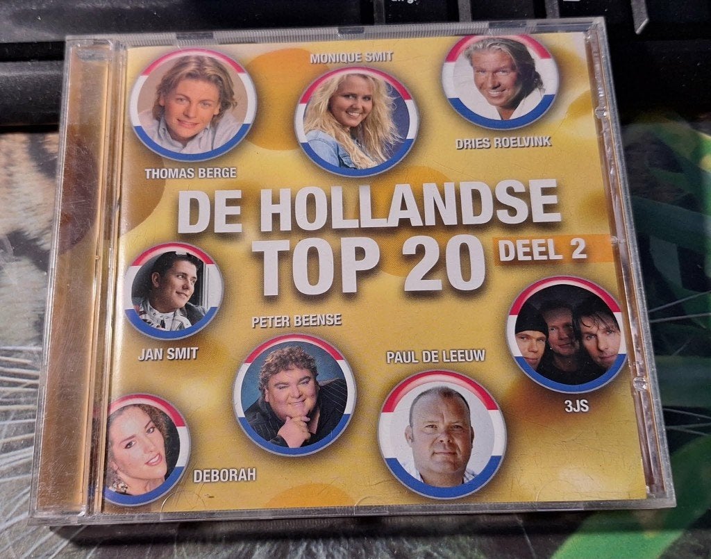 De originele CD De Hollandse Top 20 Deel 2 van Cloud 9 Music, Inclusief boekje, Ophalen of Verzenden, Zo goed als nieuw, Verzamelalbum