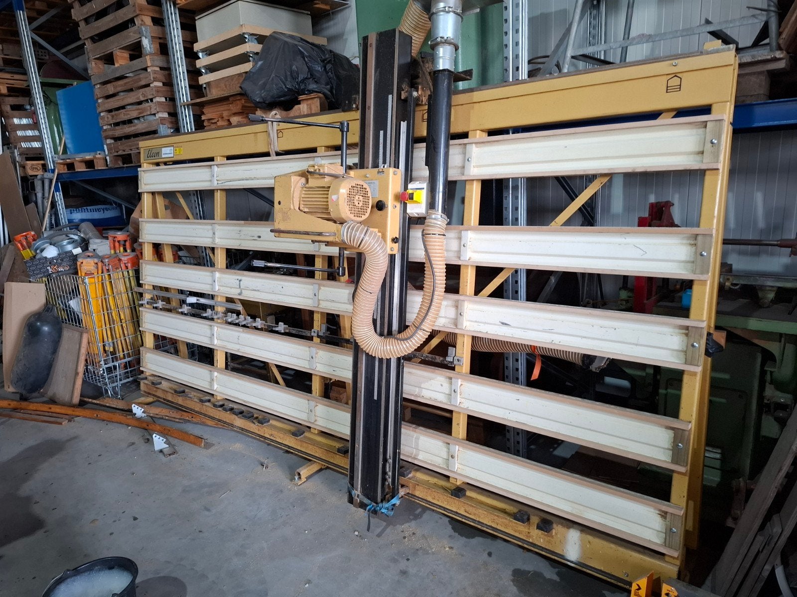 wandzaag / platenzaag Elcon, Doe-het-zelf en Verbouw, Ophalen, 1200 watt of meer, 70 mm of meer