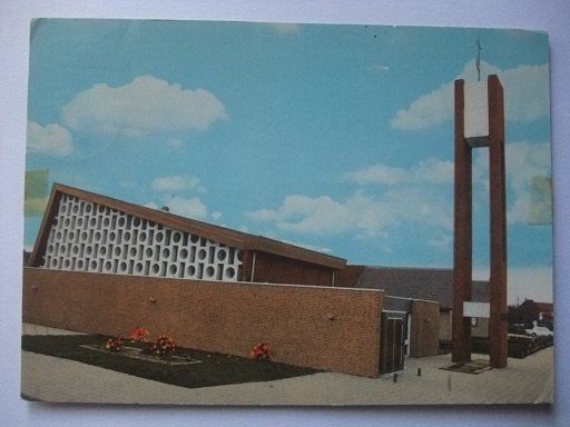 Q18 Hippolytushoef - Gereformeerde kerk - 1972, Verzamelen, Verzenden, 1960 tot 1980, Gelopen, Noord-Holland