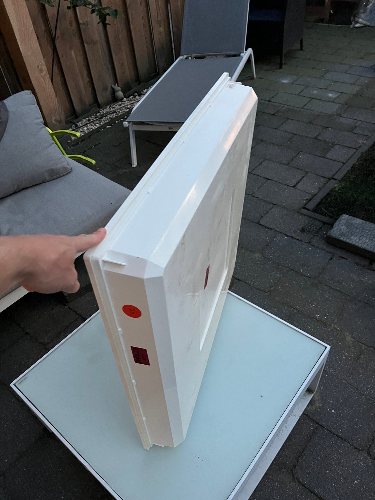 Lekbak voor wasmachine of droger
