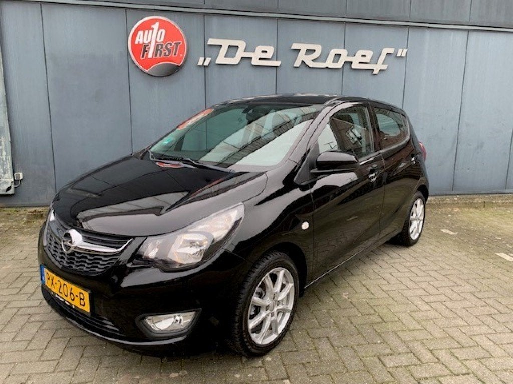 Opel KARL 1.0 ECOFLEX EDITION CRUISE AIRCO, Voorwielaandrijving, 839 kg, Met garantie (alle), Zwart