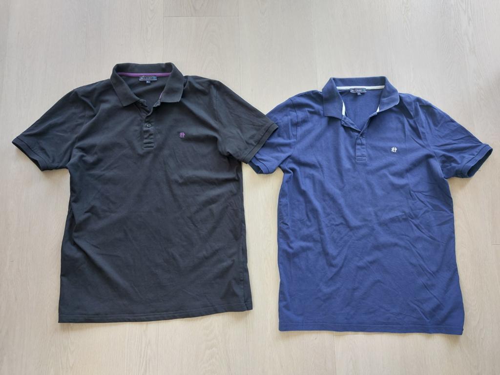 2 nette polo's XL, Kleding | Heren, Polo's, Ophalen of Verzenden, Zo goed als nieuw, Maat 56/58 (XL), Blauw