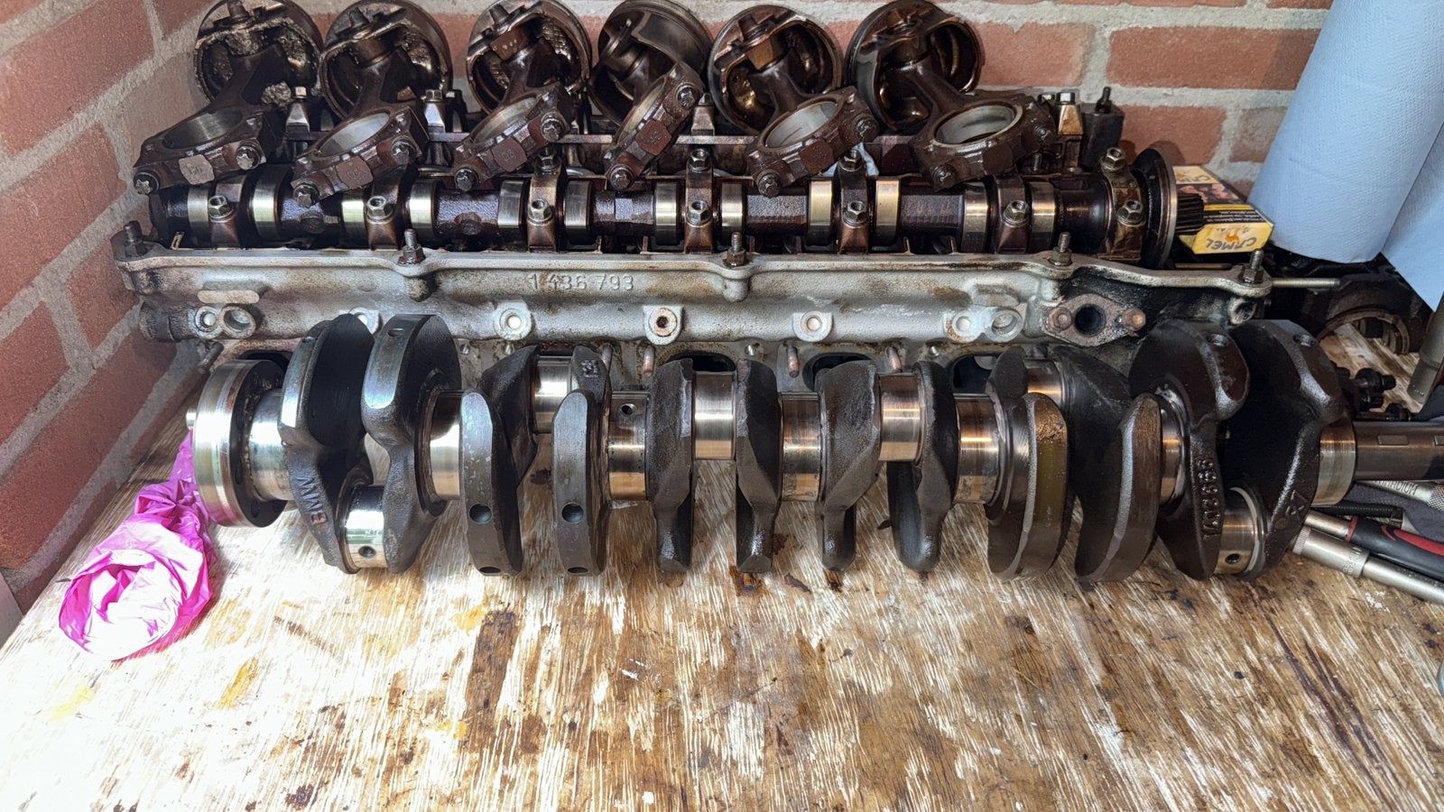 M54B30 krukas, Auto-onderdelen, Motor en Toebehoren, Ophalen of Verzenden
