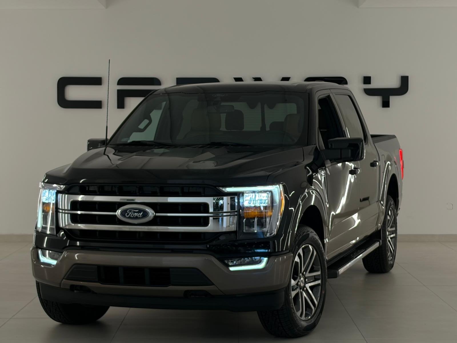 Ford USA F-150 3.5 V6 Lariat BPM VRIJ (bj 2022), 2241 kg, Gebruikt, F-150, Zwart