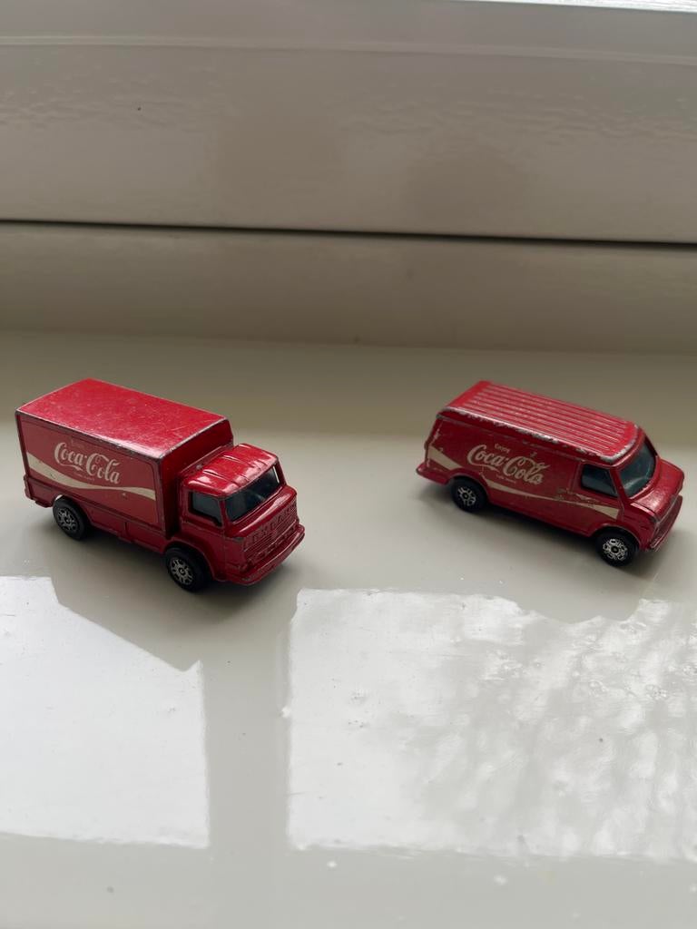 Coca-Cola modelauto's, Overige merken, Gebruikt, 1:50 of kleiner, Auto