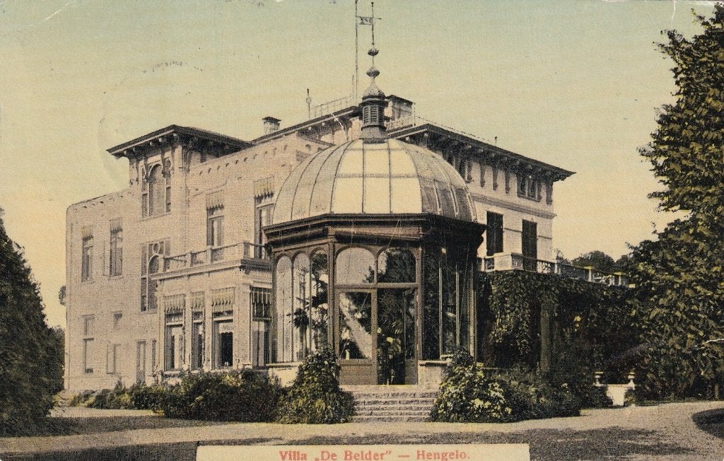 Hengelo, Villa, De Belder., Verzenden, Voor 1920, Gelopen, Overijssel