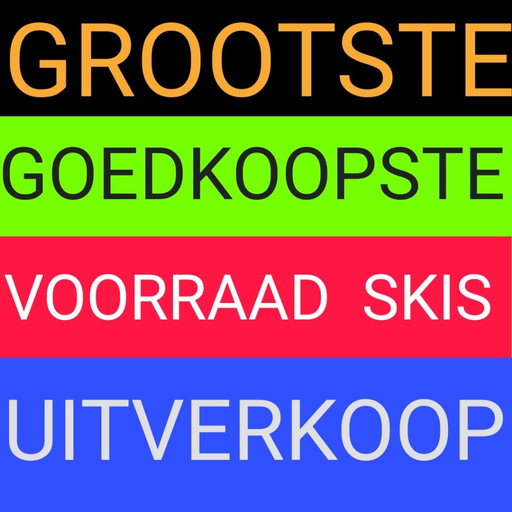 Best SKIS EN SCHOENEN MET VAKKUNDIG ADVIES!! 5 STER VERKOPER