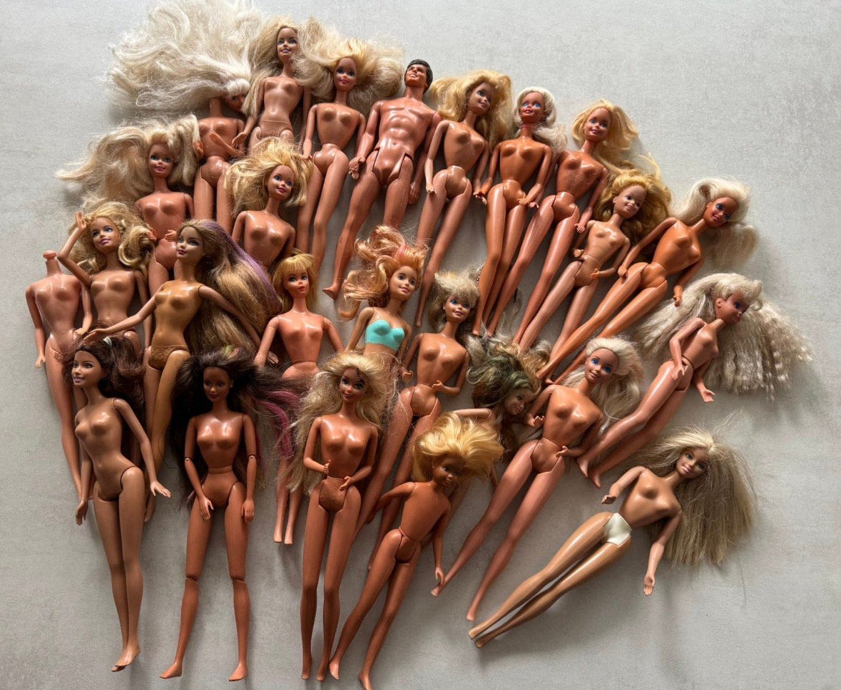 Barbie met mankementen voor ooak of onderdelen, Ophalen of Verzenden, Gebruikt, Fashion Doll