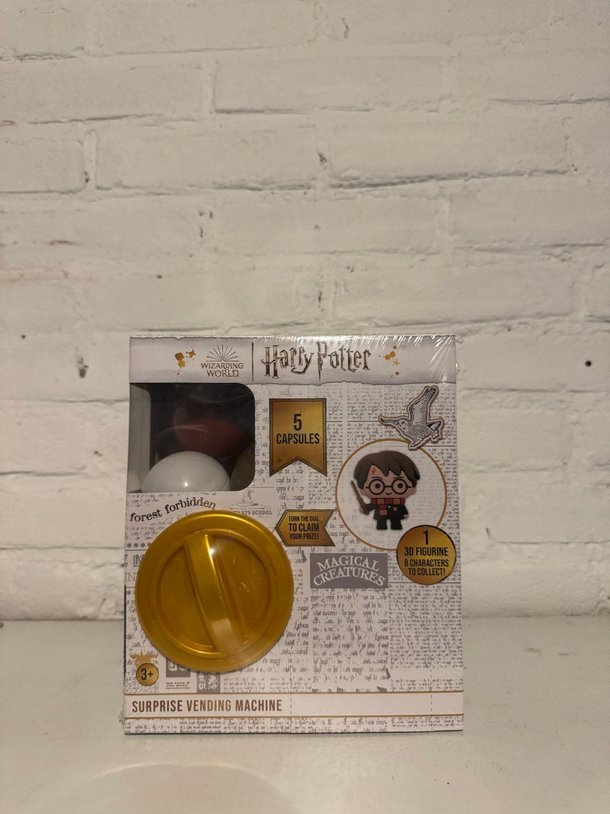 Harry Potter Verrassingsautomaat met 5 capsules, Ophalen of Verzenden, Nieuw